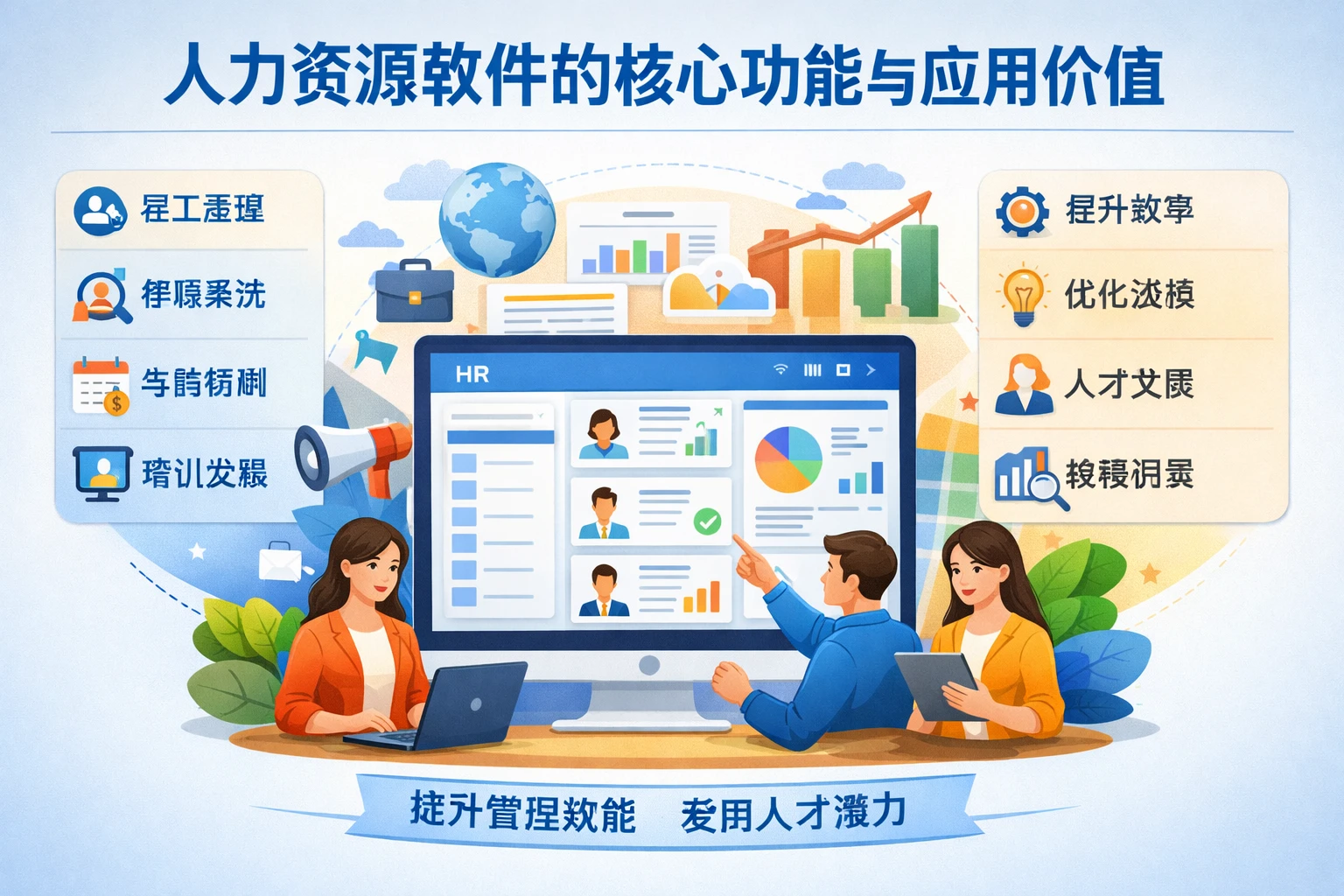 人力资源软件的核心功能与应用价值