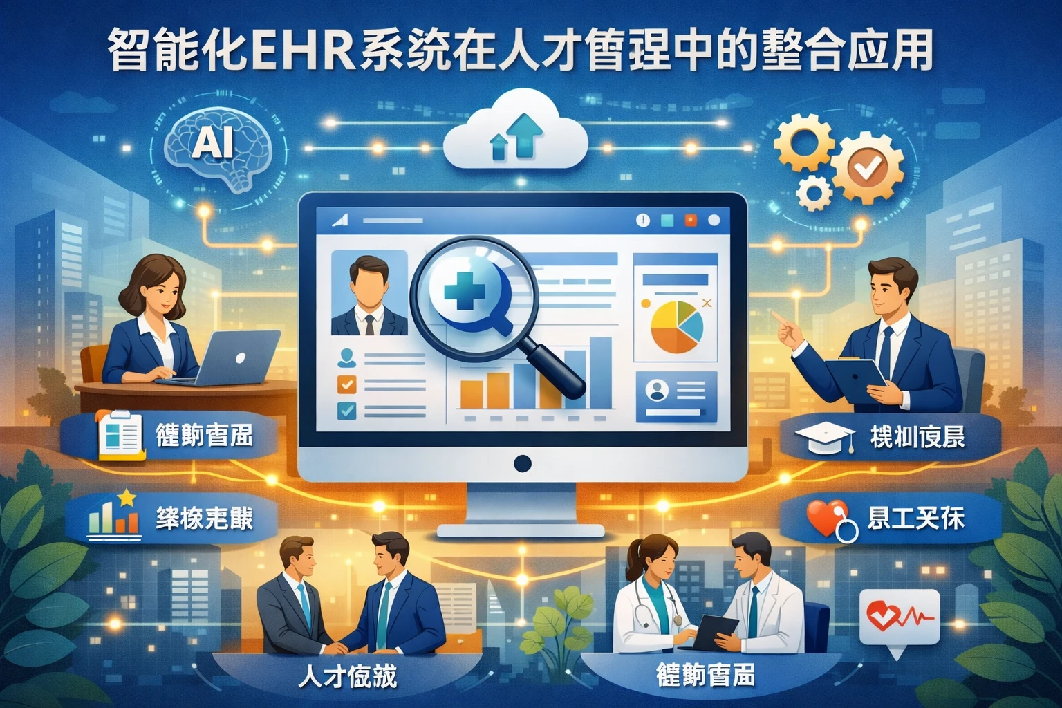 智能化ehr系统在人才管理中的整合应用