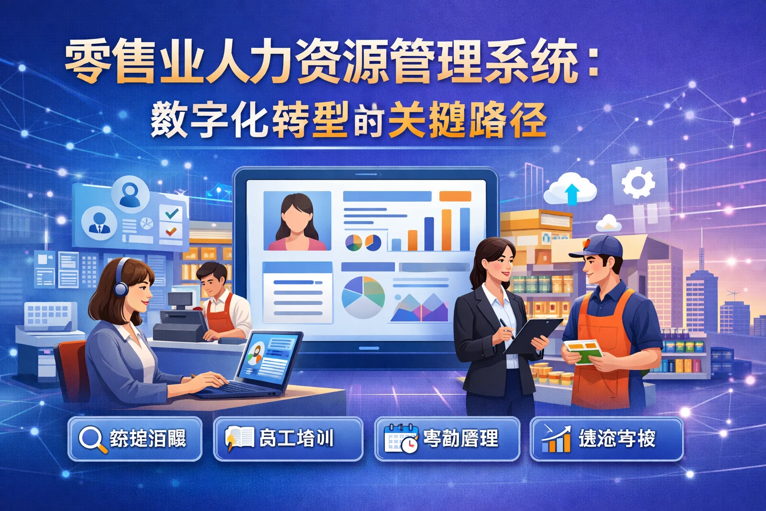 零售业人力资源管理系统：数字化转型的关键路径