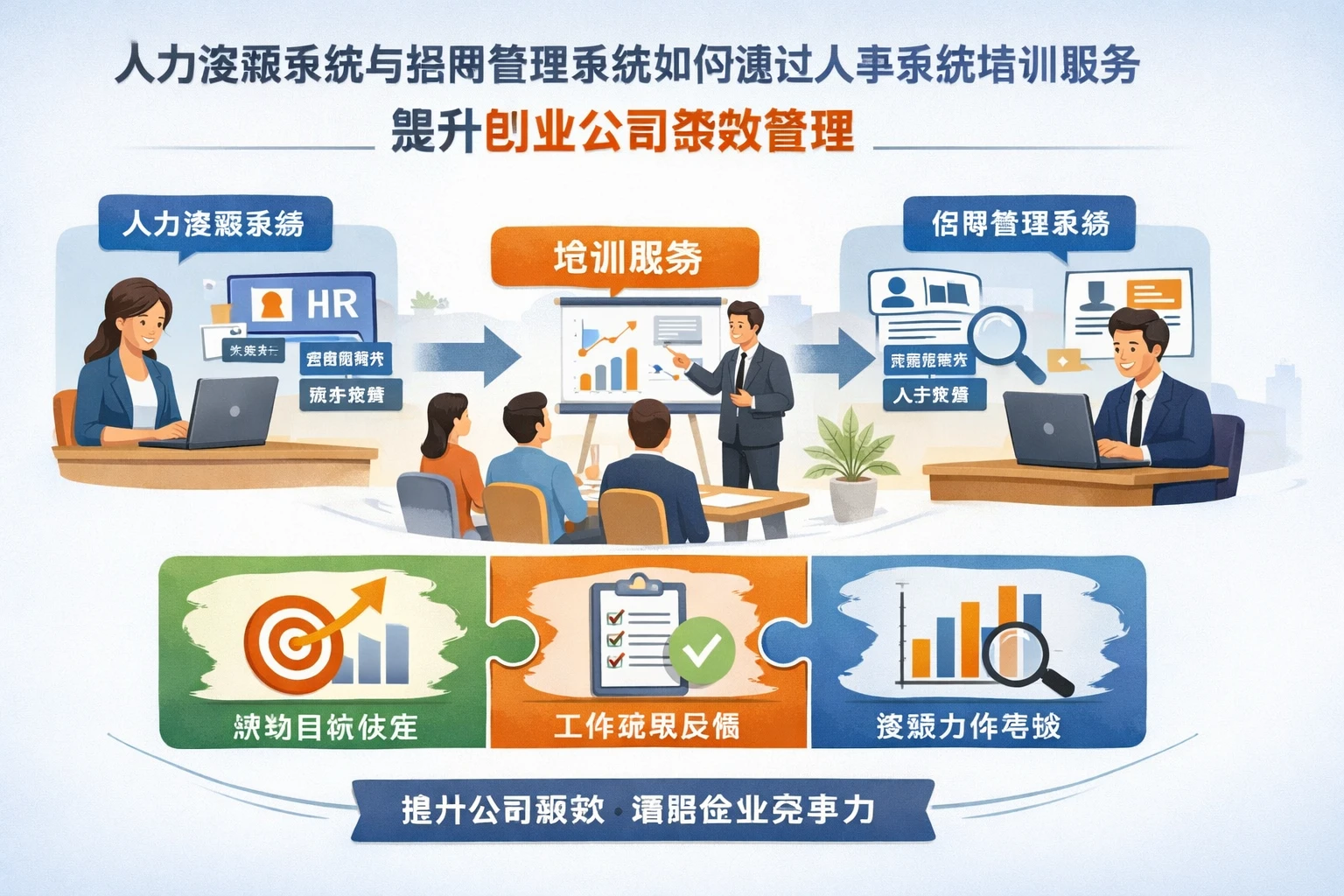 人力资源系统与招聘管理系统如何通过人事系统培训服务提升创业公司绩效管理