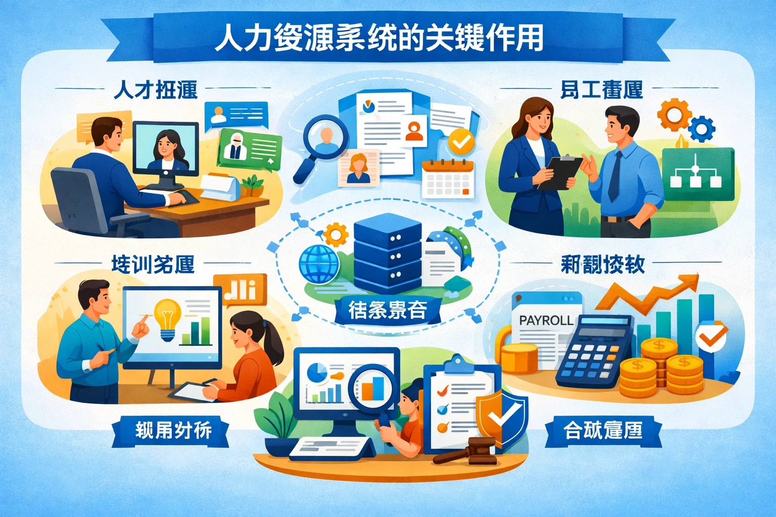 人力资源系统的关键作用