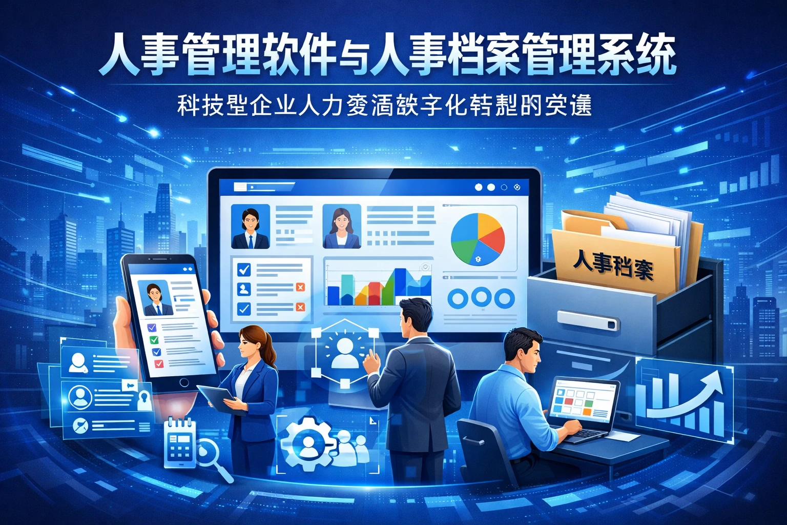 人事管理软件与人事档案管理系统：科技型企业人力资源数字化转型的关键