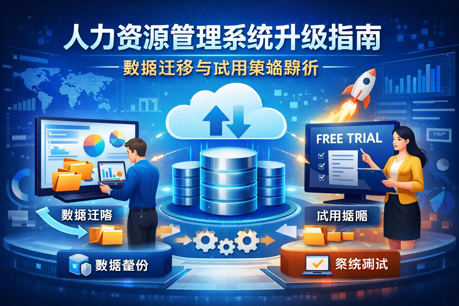 人力资源管理系统升级指南：数据迁移与试用策略解析