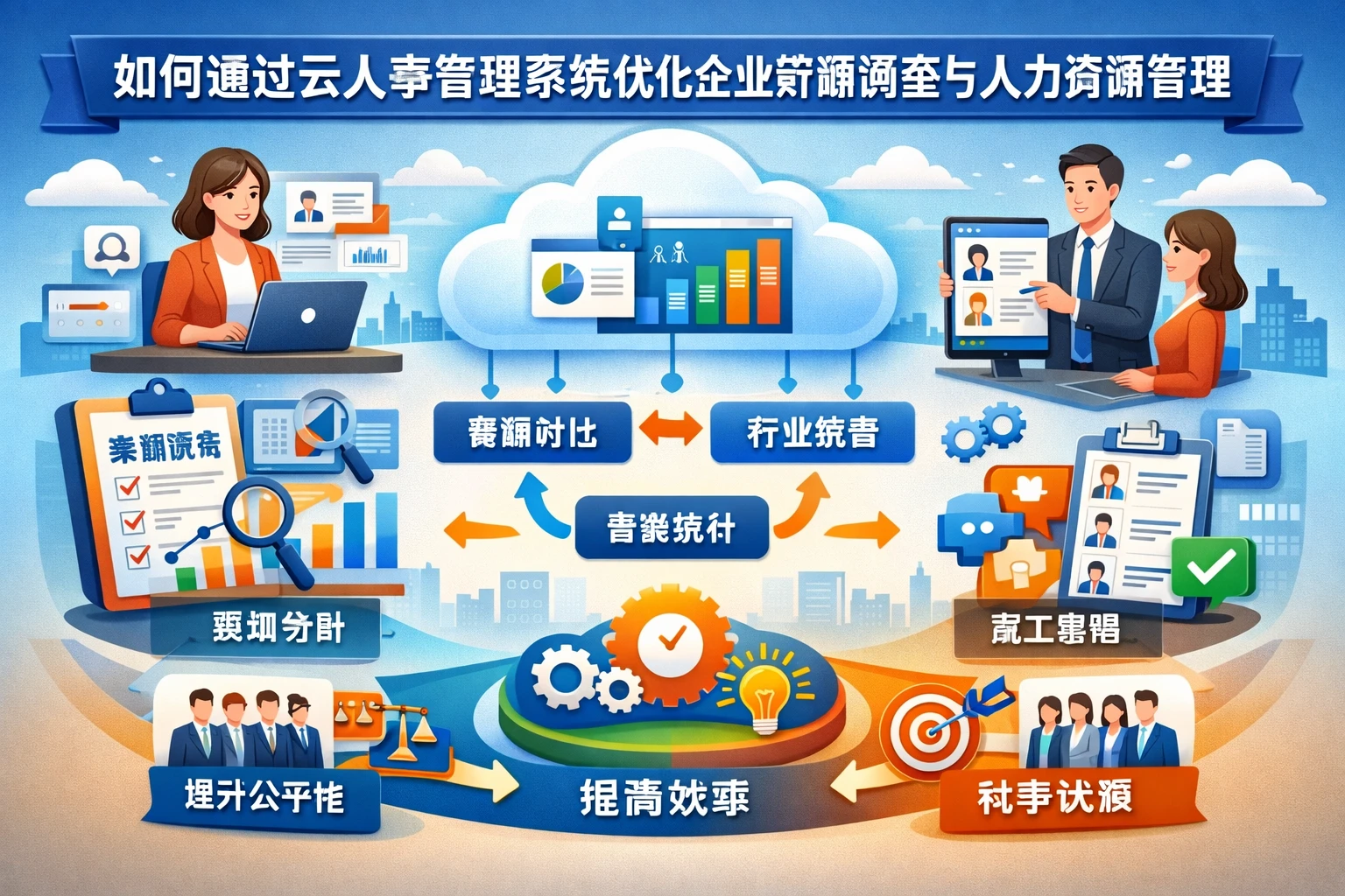 如何通过云人事管理系统优化企业薪酬调查与人力资源管理