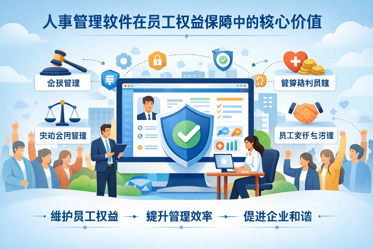人事管理软件在员工权益保障中的核心价值