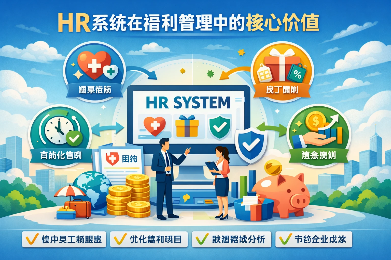 HR系统在福利管理中的核心价值