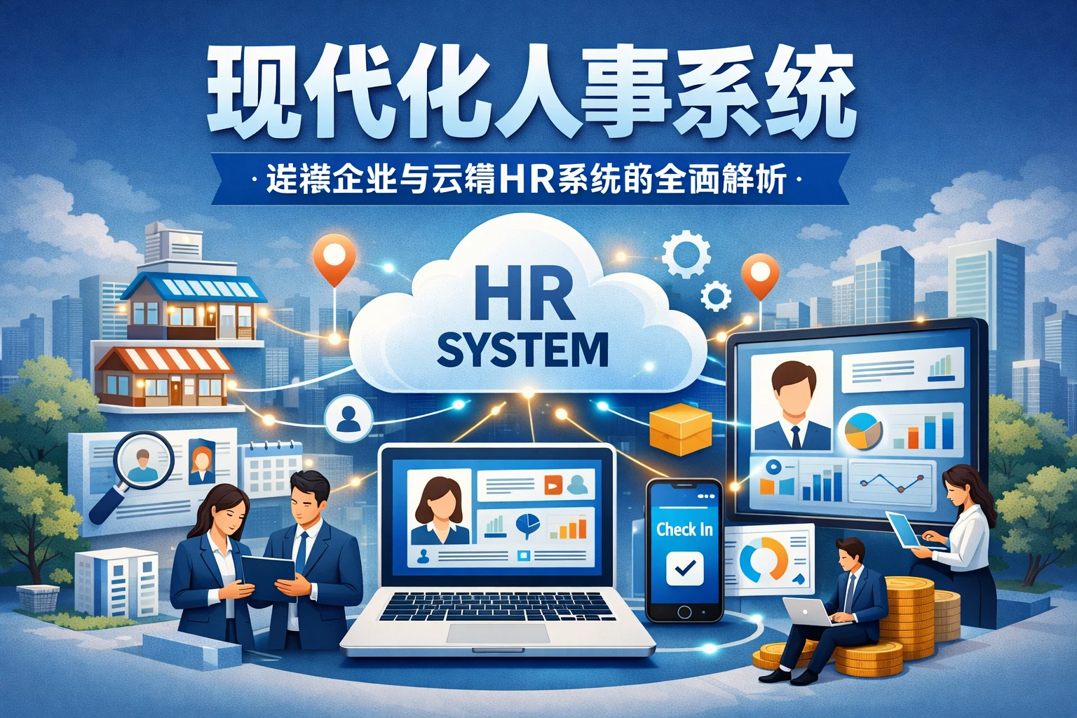 现代化人事系统：连锁企业与云端HR系统的全面解析