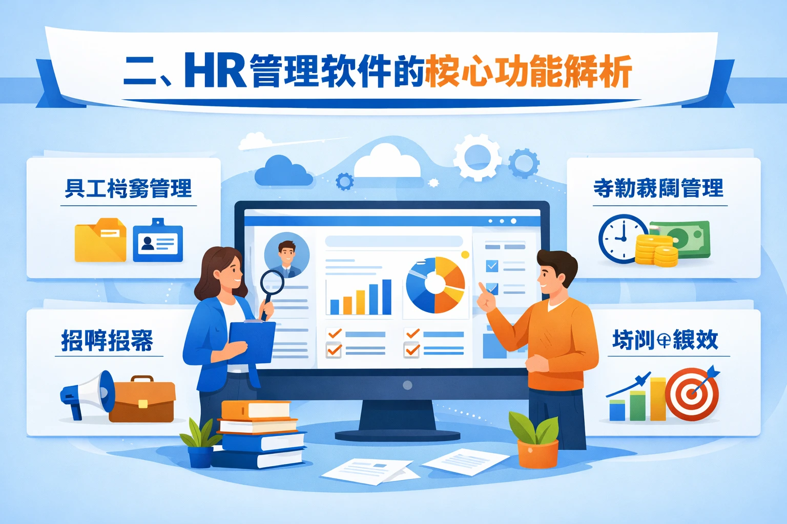 二、HR管理软件的核心功能解析