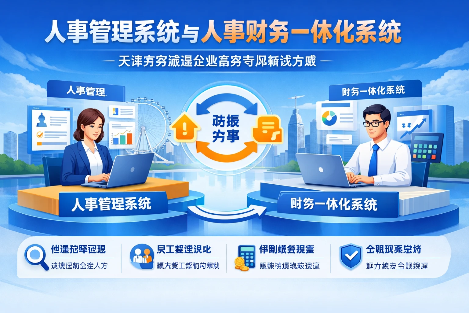 人事管理系统与人事财务一体化系统:天津劳务派遣企业高效寻师解决方案