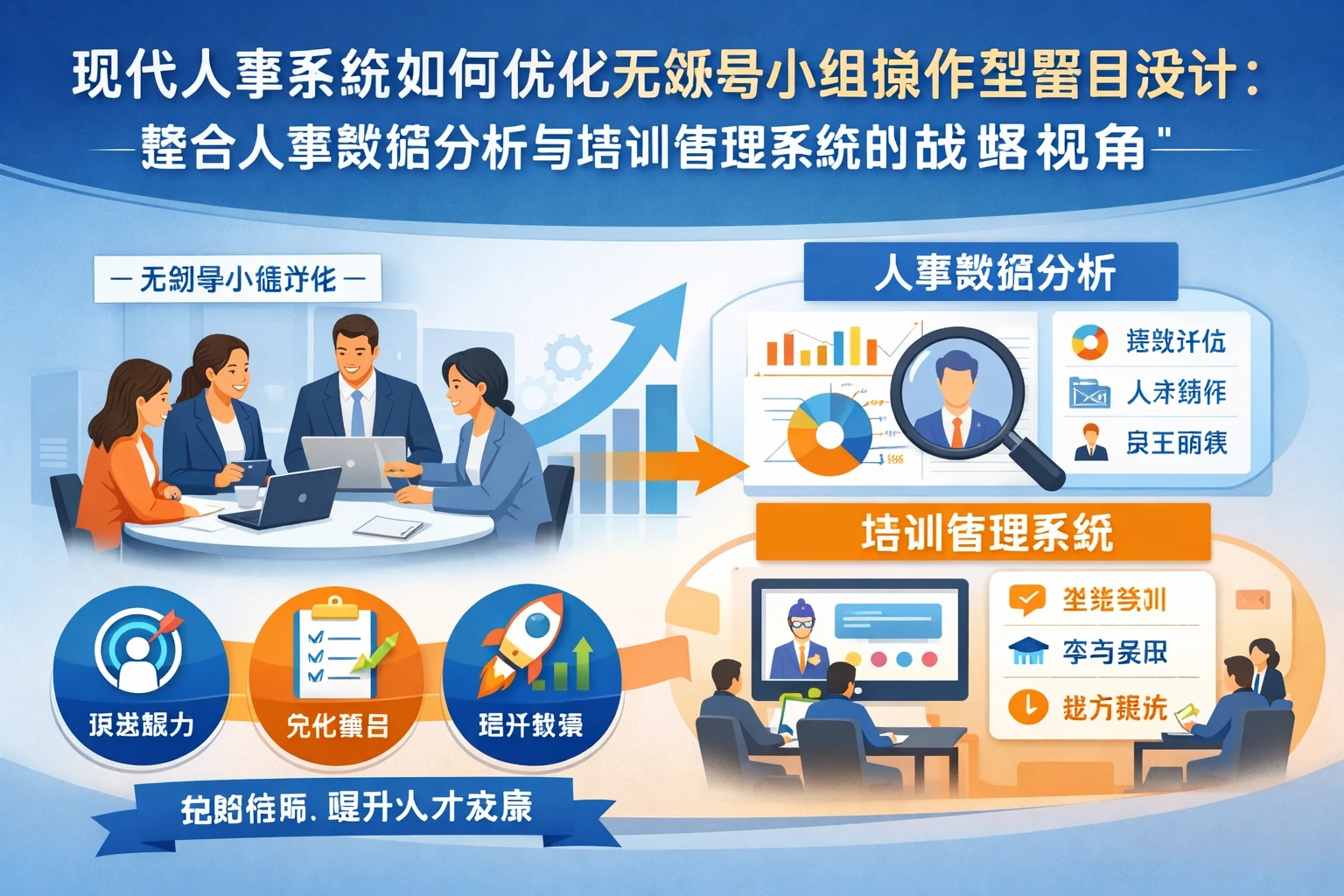 现代人事系统如何优化无领导小组操作型题目设计：整合人事数据分析与培训管理系统的战略视角