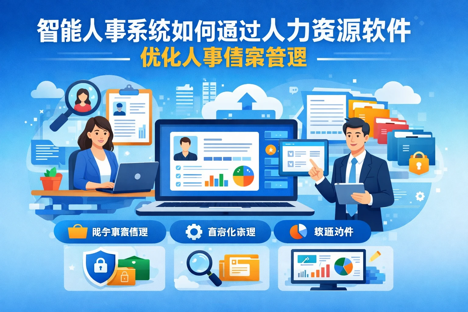 智能人事系统如何通过人力资源软件优化人事档案管理