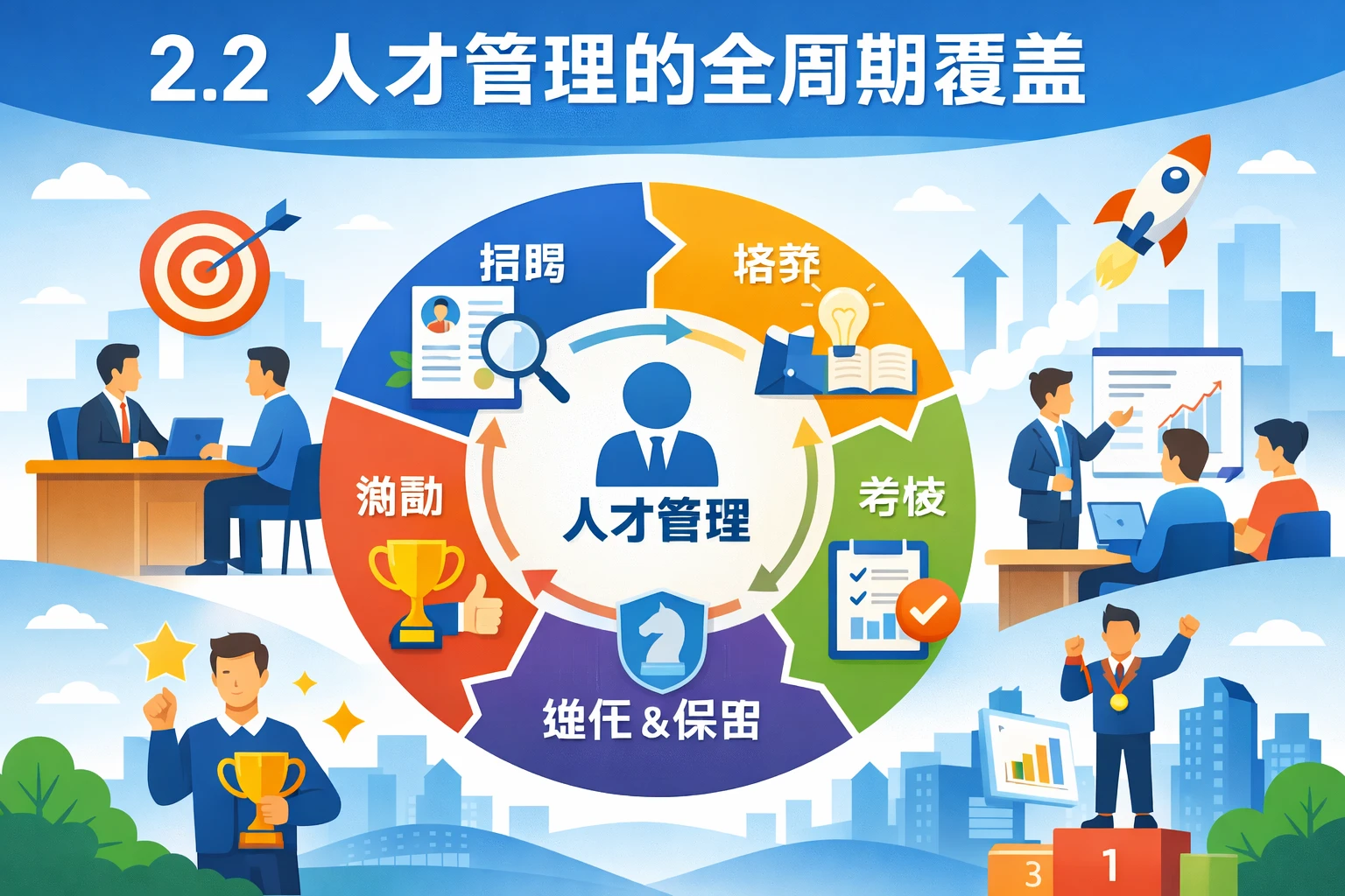 2.2 人才管理的全周期覆盖