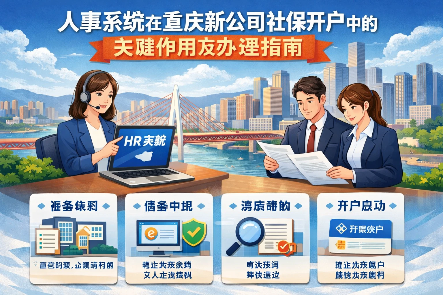 人事系统在重庆新公司社保开户中的关键作用及办理指南