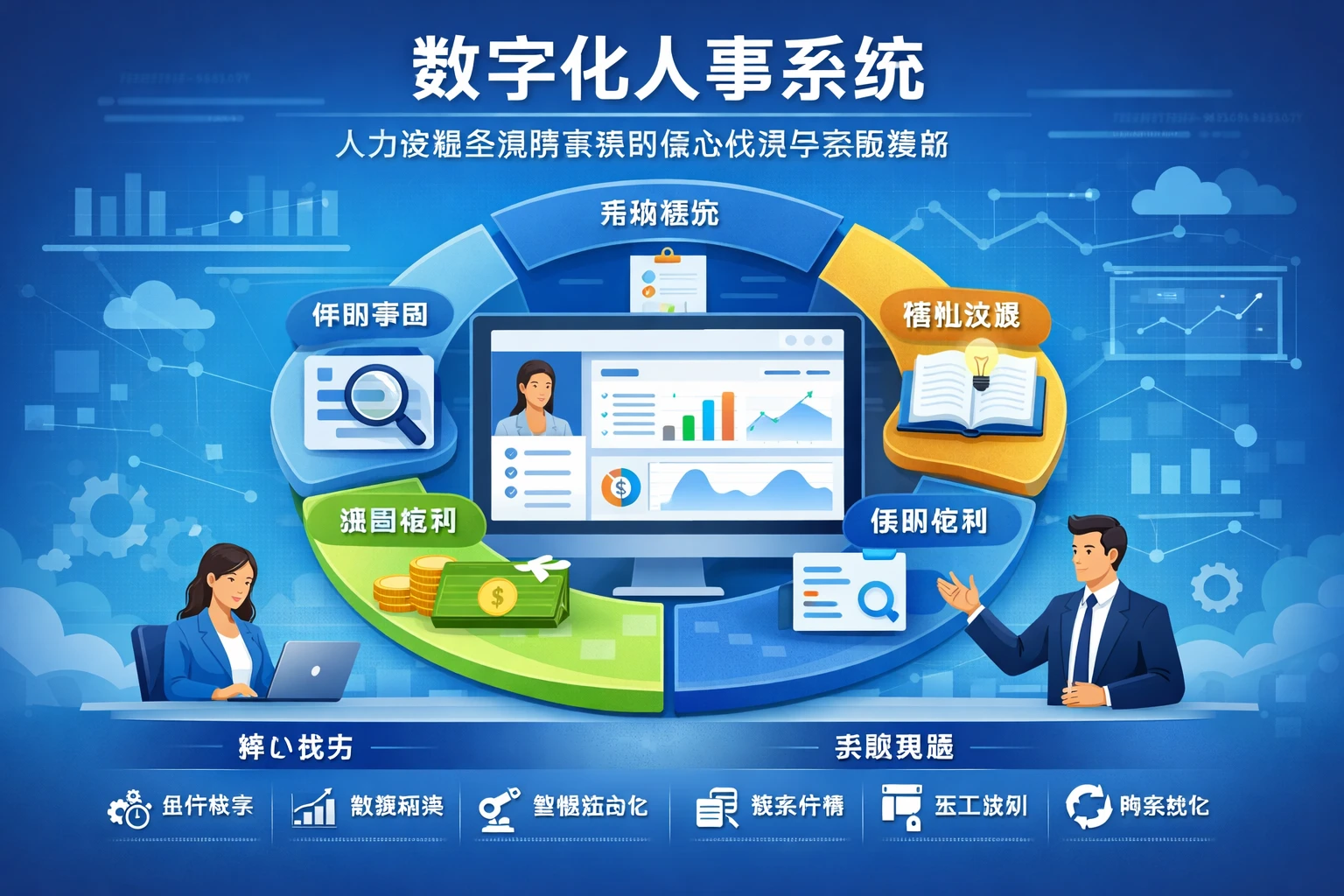 数字化人事系统：人力资源全流程系统的核心优势与实施策略
