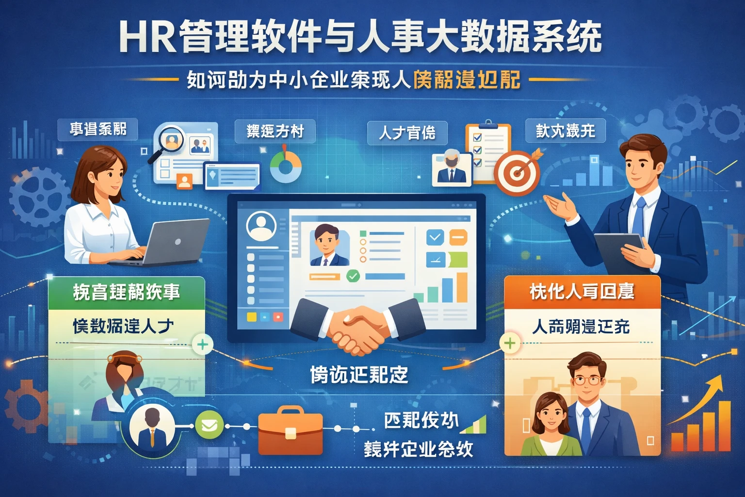 HR管理软件与人事大数据系统如何助力中小企业实现人岗精准匹配