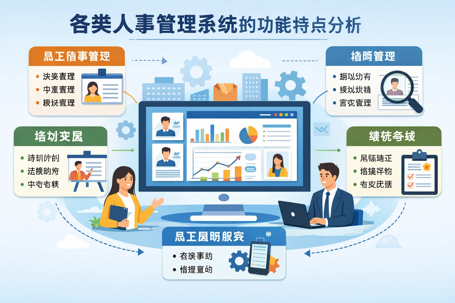 各类人事管理系统的功能特点分析