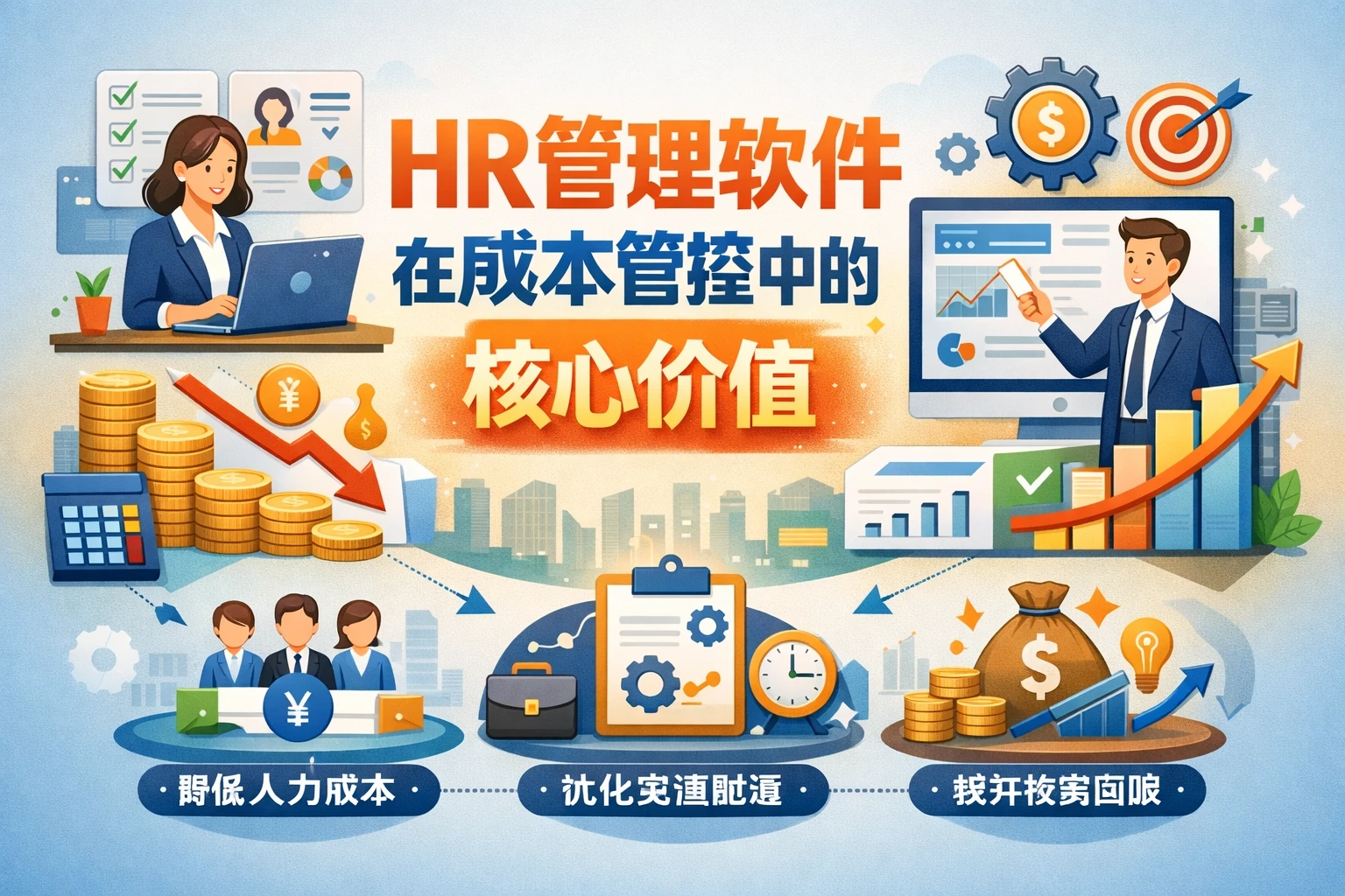 HR管理软件在成本管控中的核心价值