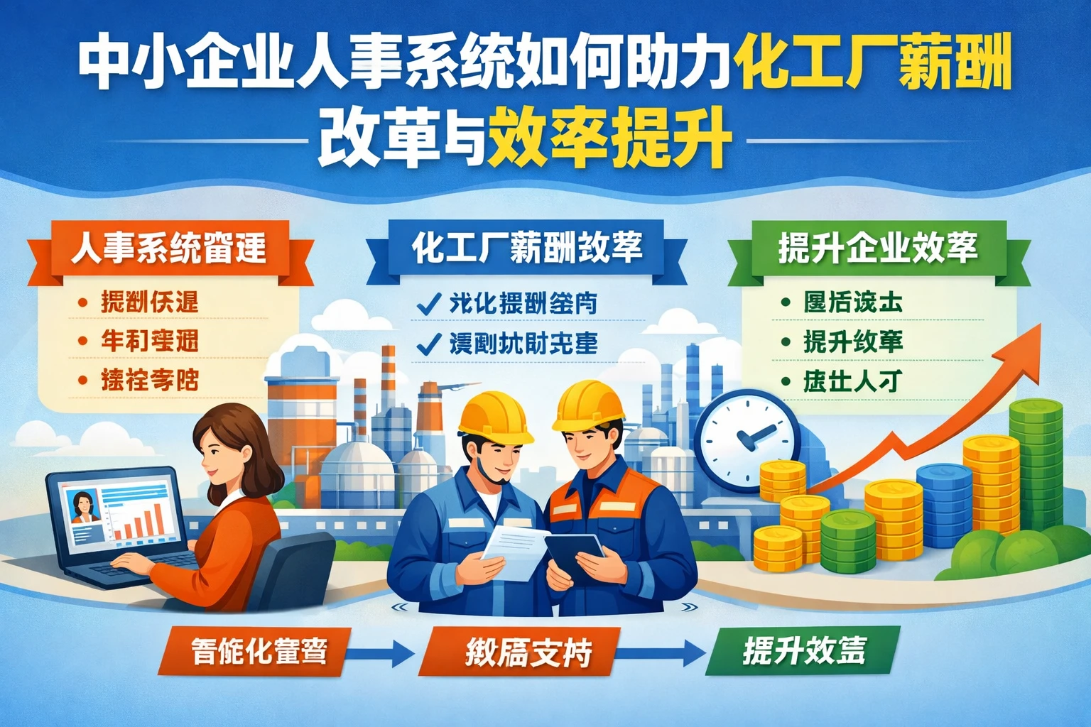 中小企业人事系统如何助力化工厂薪酬改革与效率提升