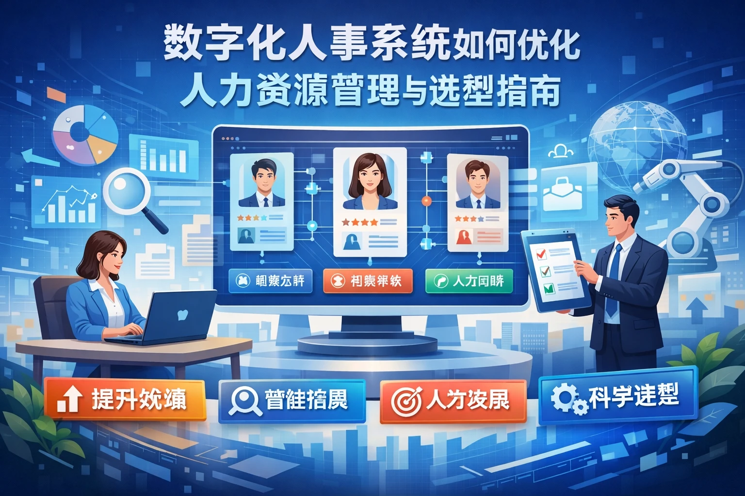 数字化人事系统如何优化人力资源管理与选型指南