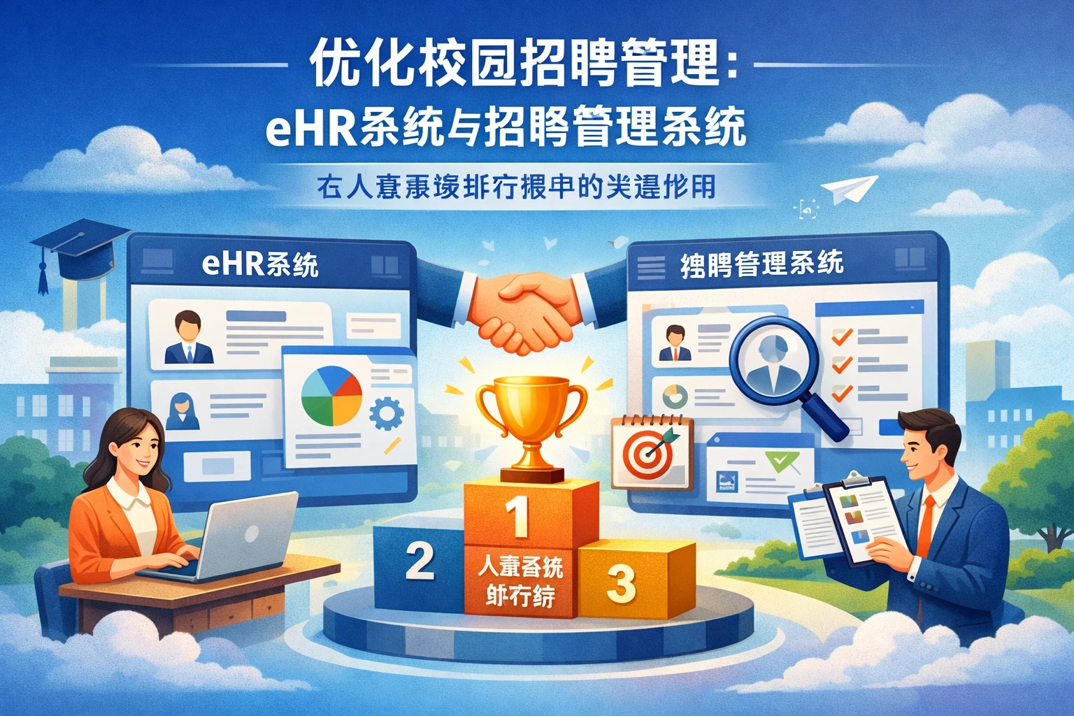 优化校园招聘管理:eHR系统与招聘管理系统在人事系统排行榜中的关键作用