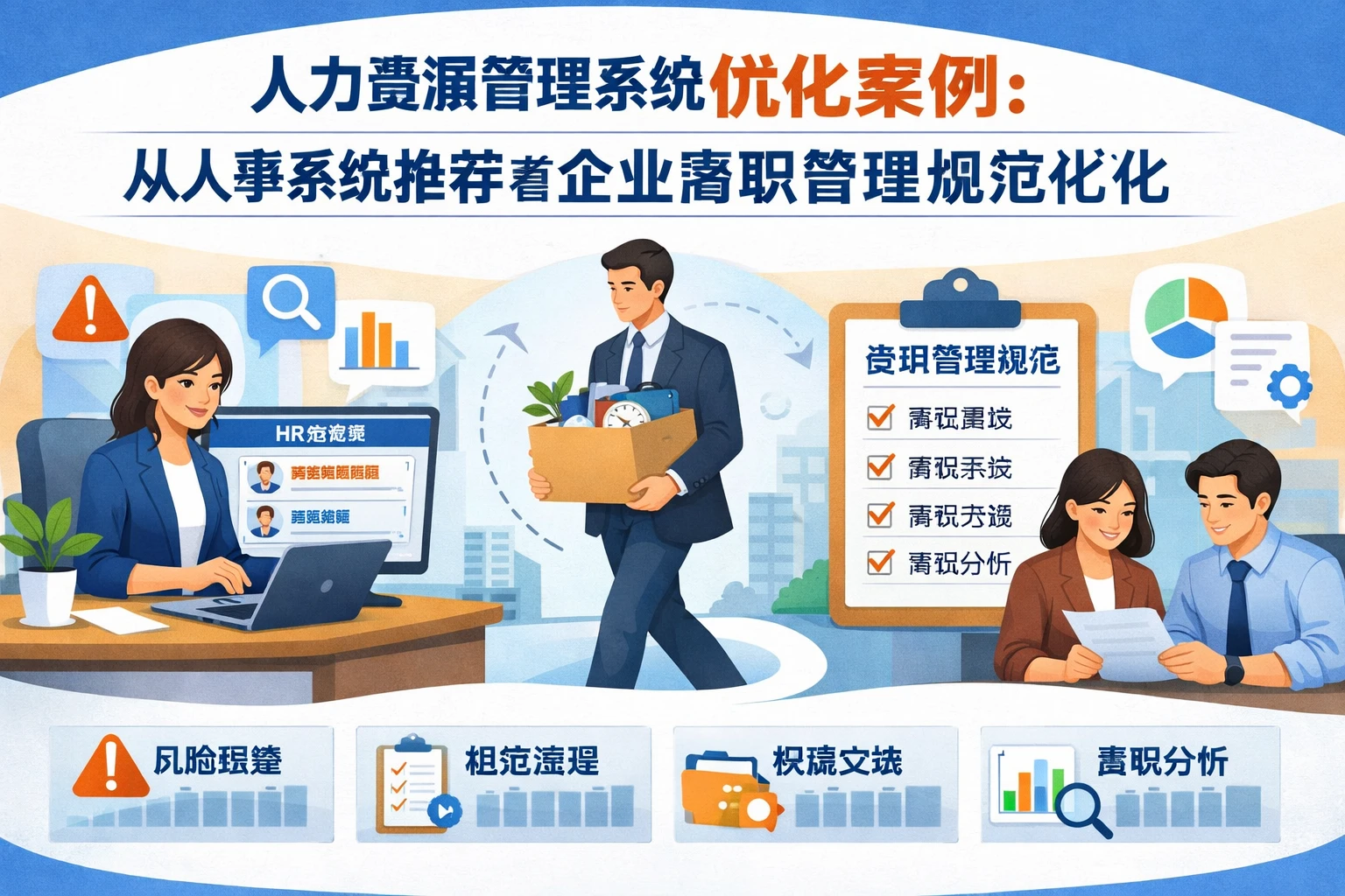 人力资源管理系统优化案例：从人事系统推荐看企业离职管理规范化