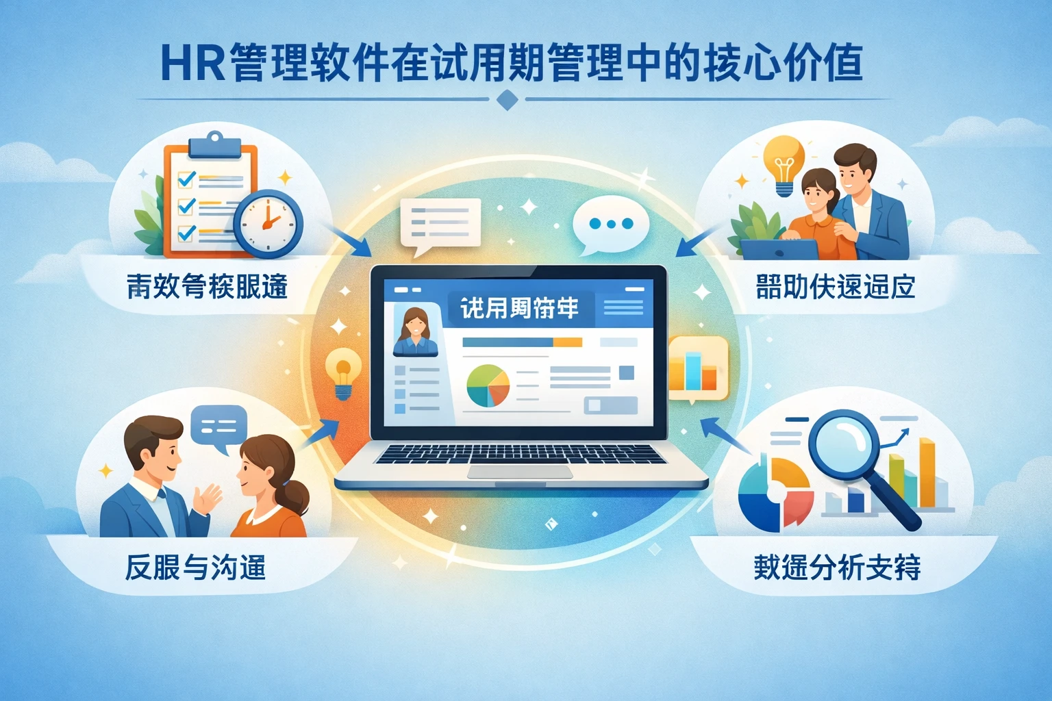 HR管理软件在试用期管理中的核心价值