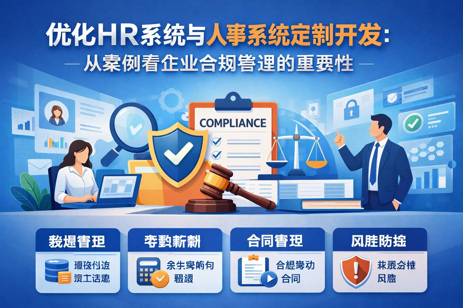 优化HR系统与人事系统定制开发：从案例看企业合规管理的重要性
