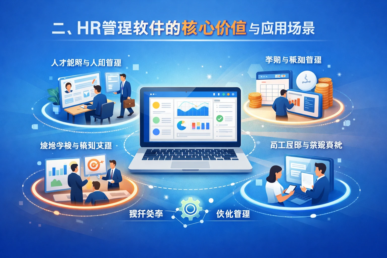 二、HR管理软件的核心价值与应用场景