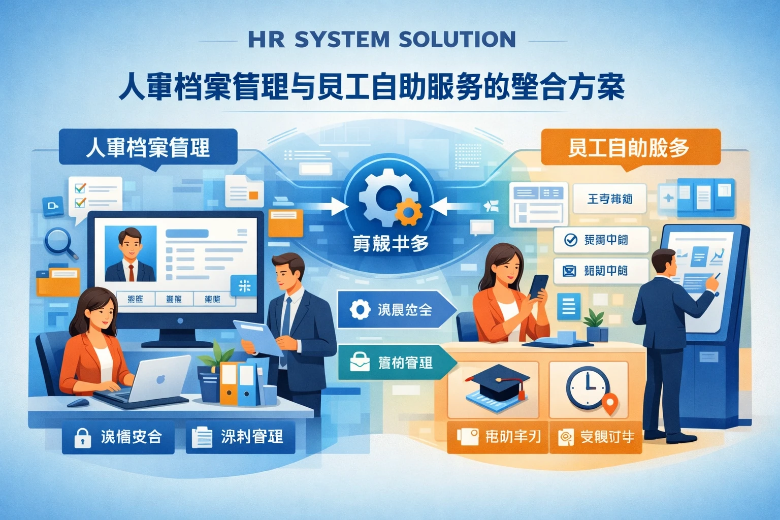 现代企业人事系统：人事档案管理与员工自助服务的整合方案