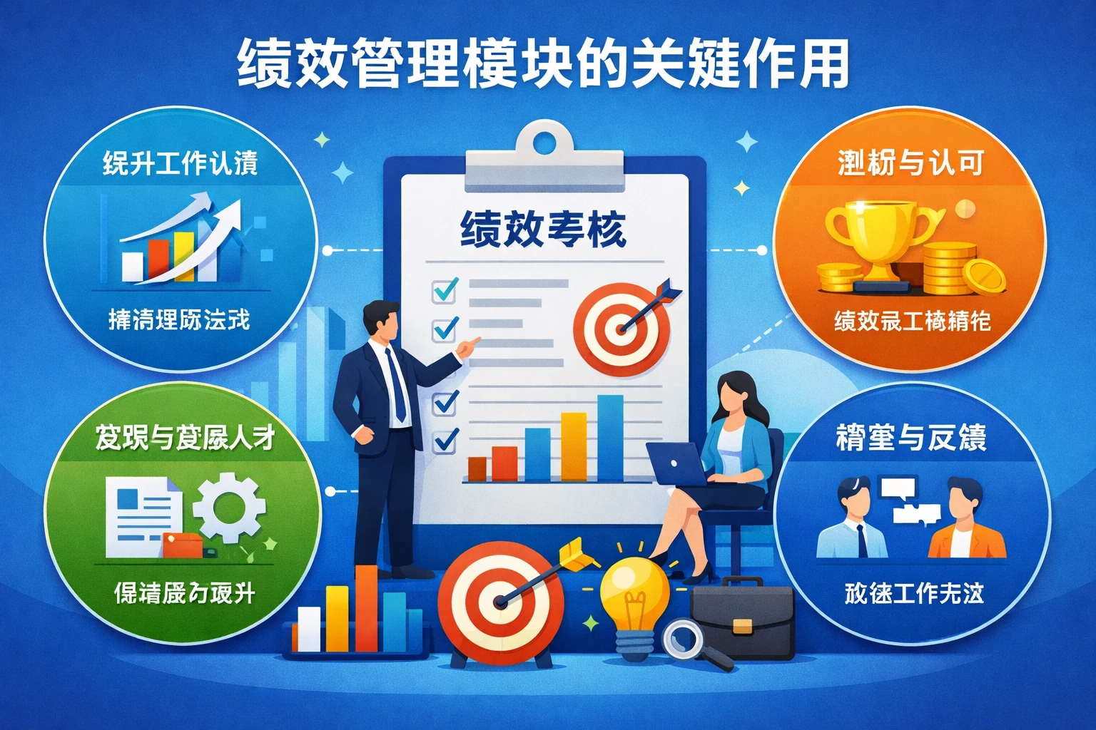绩效管理模块的关键作用