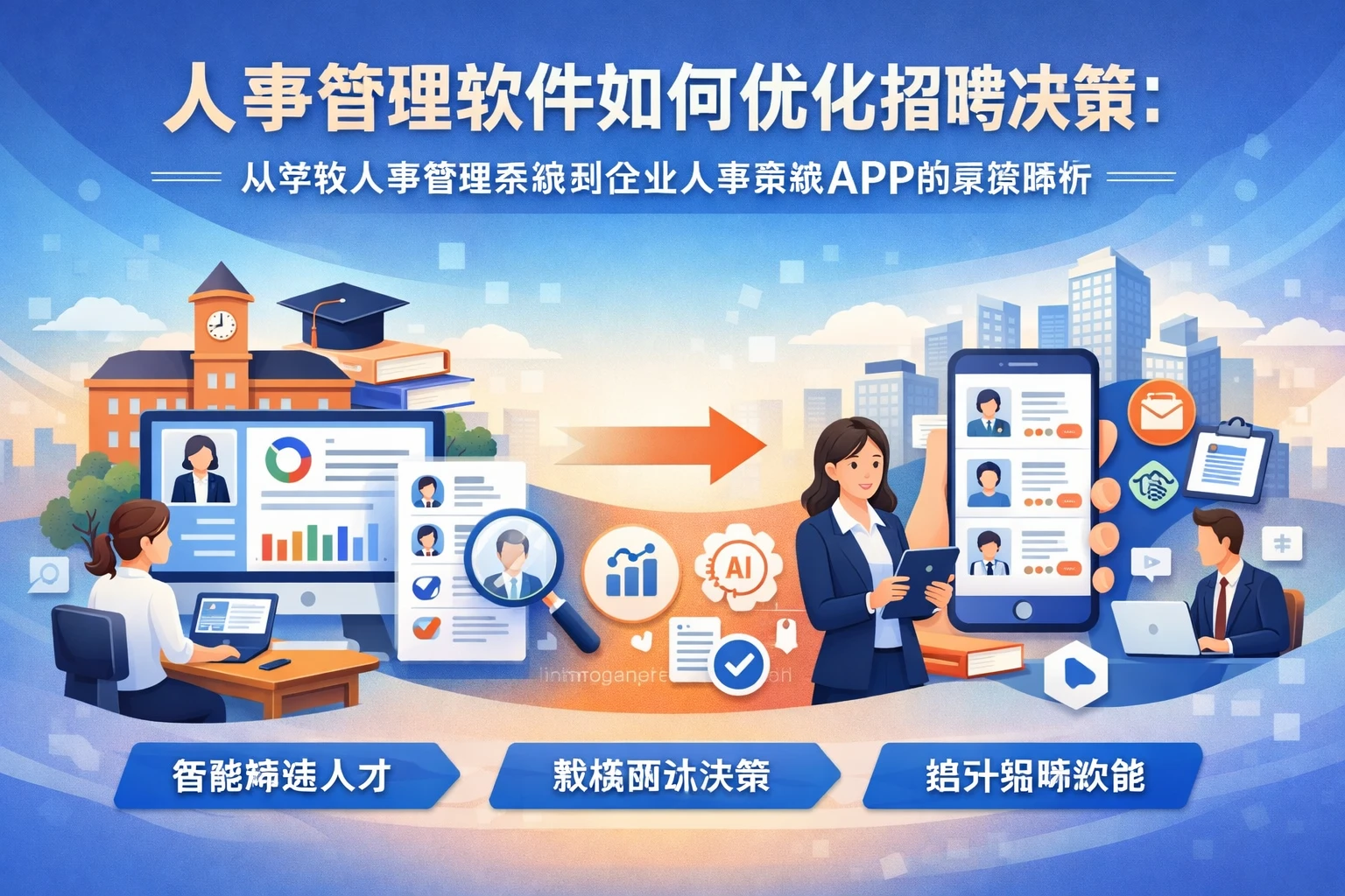 人事管理软件如何优化招聘决策：从学校人事管理系统到企业人事系统APP的深度解析