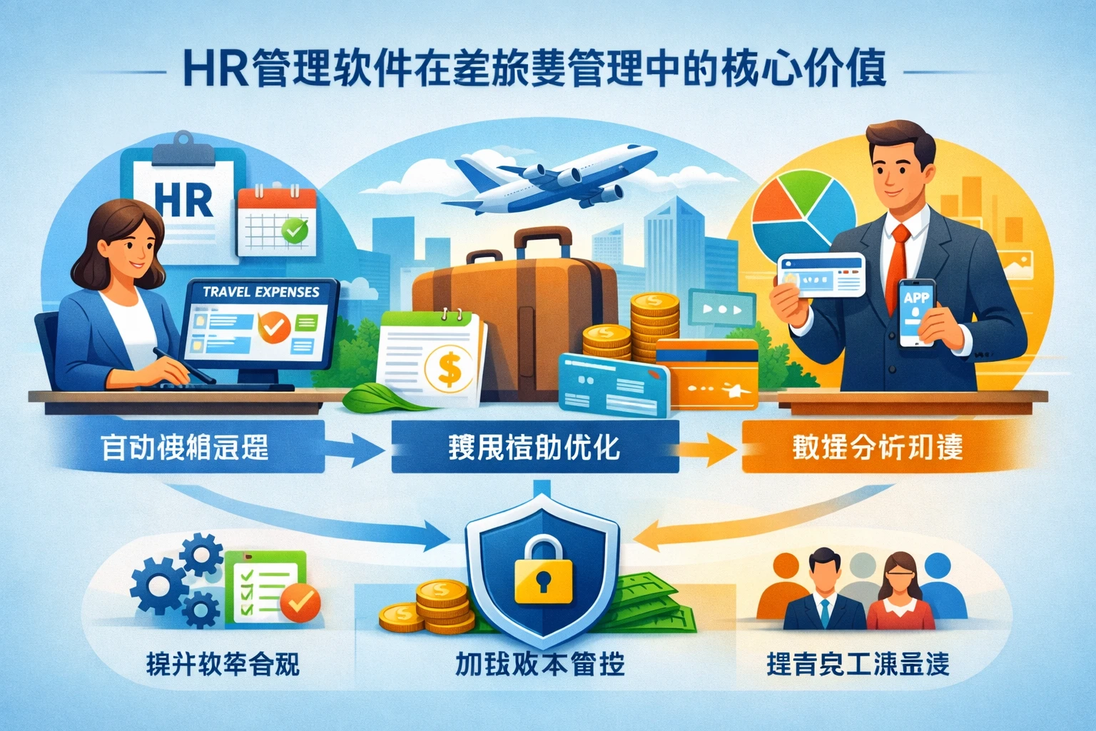 HR管理软件在差旅费管理中的核心价值