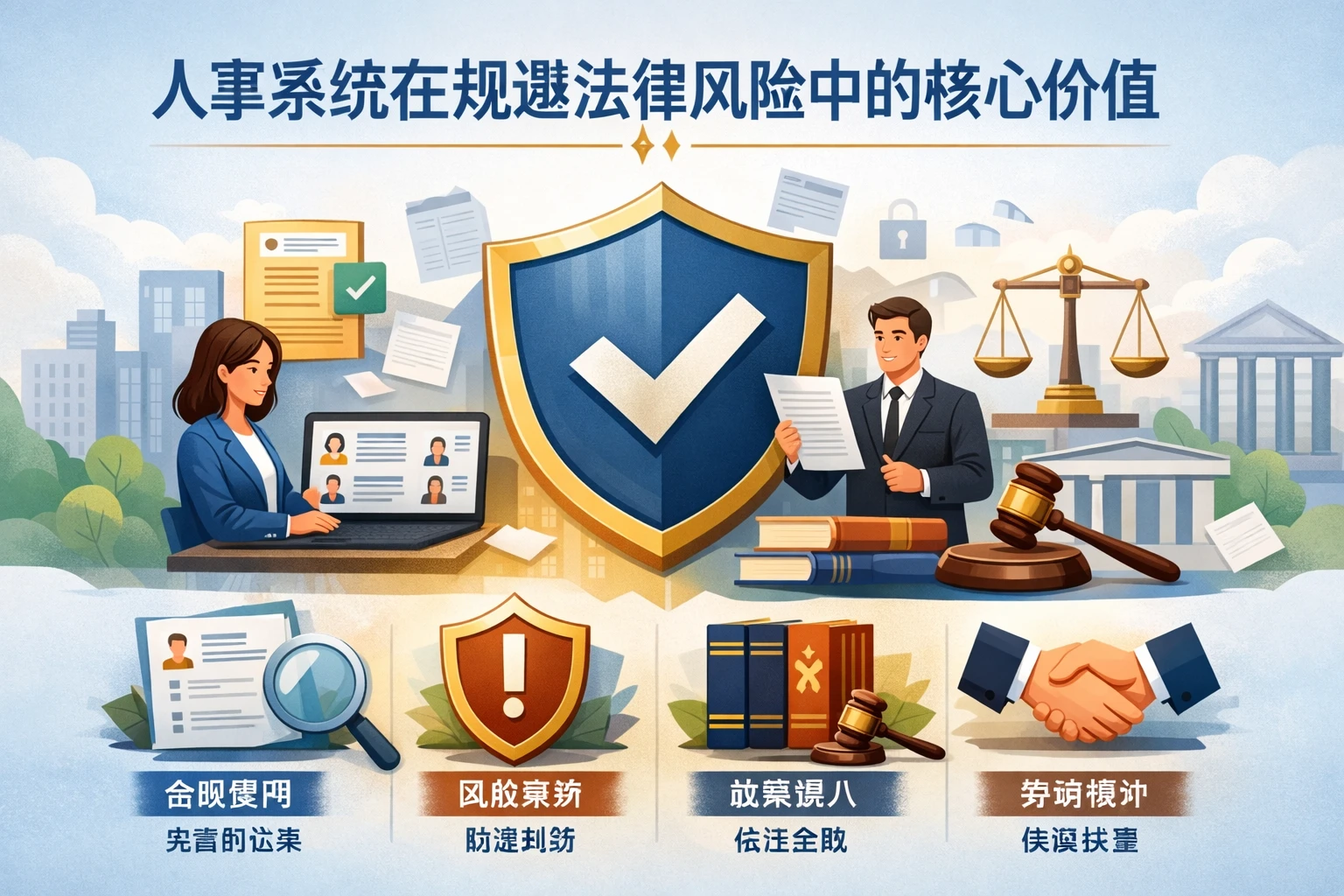 人事系统在规避法律风险中的核心价值