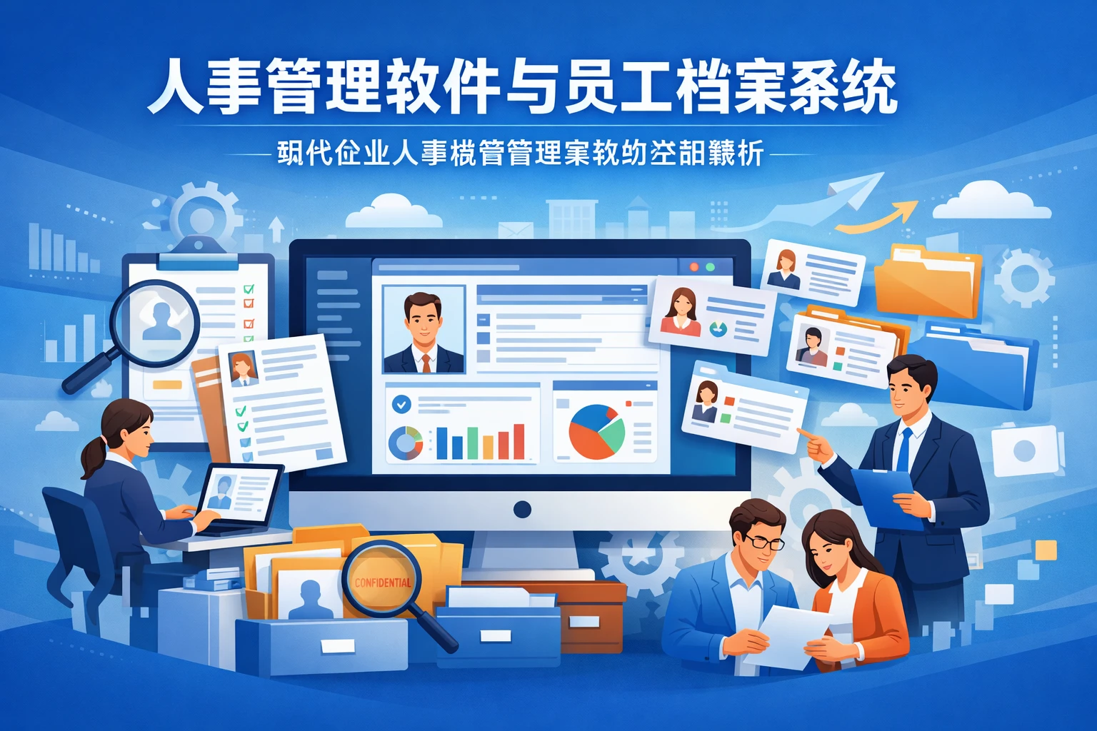 人事管理软件与员工档案系统：现代企业人事档案管理系统的全面解析