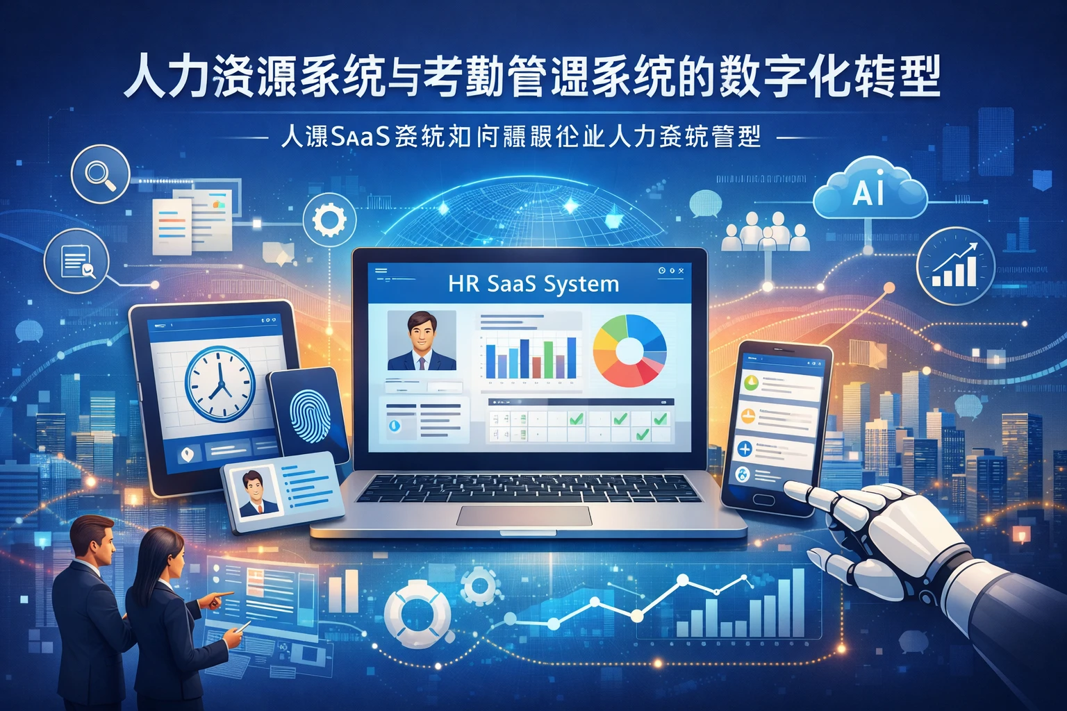 人力资源系统与考勤管理系统的数字化转型——人事SaaS系统如何重塑企业人力资源管理