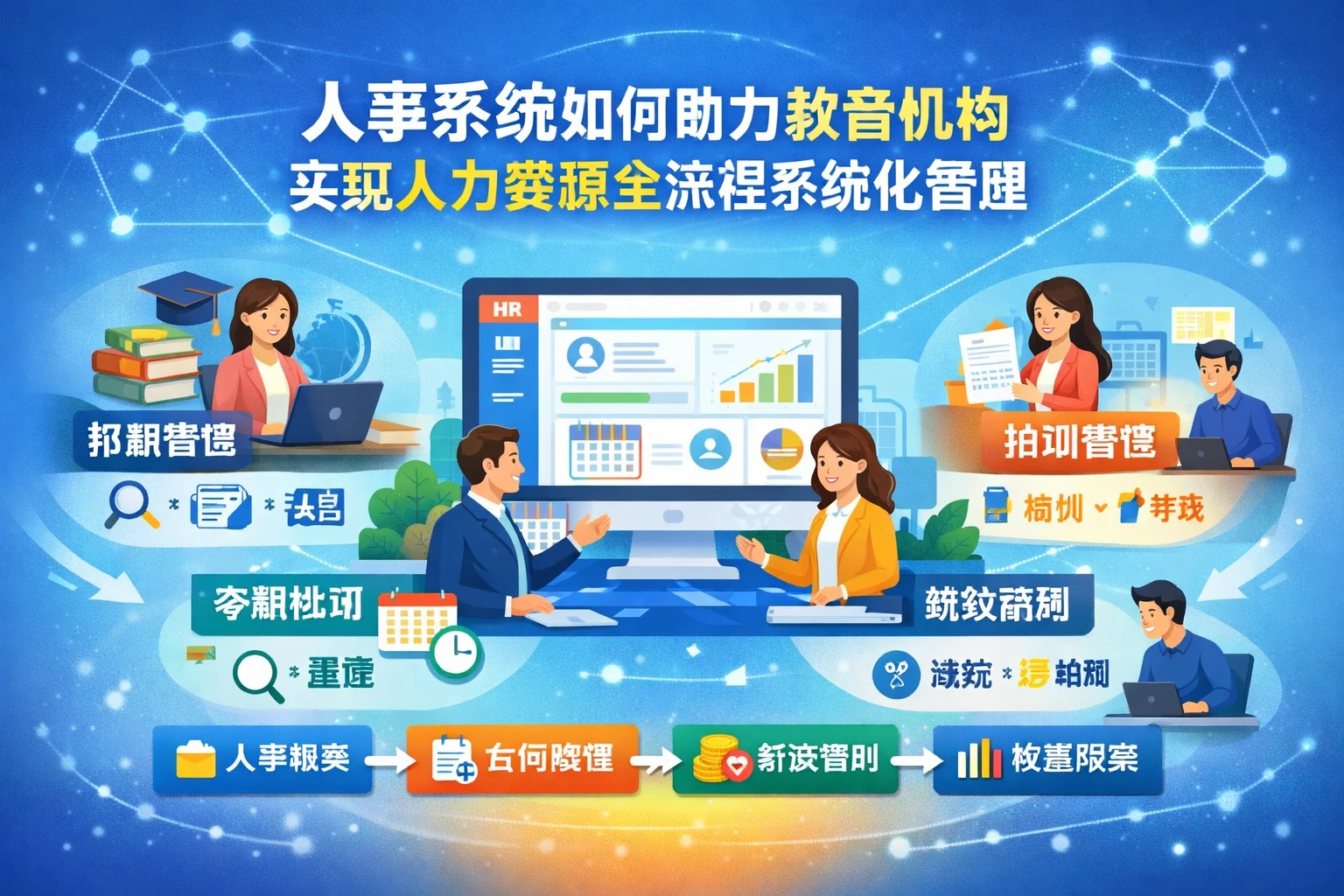 人事系统如何助力教育机构实现人力资源全流程系统化管理