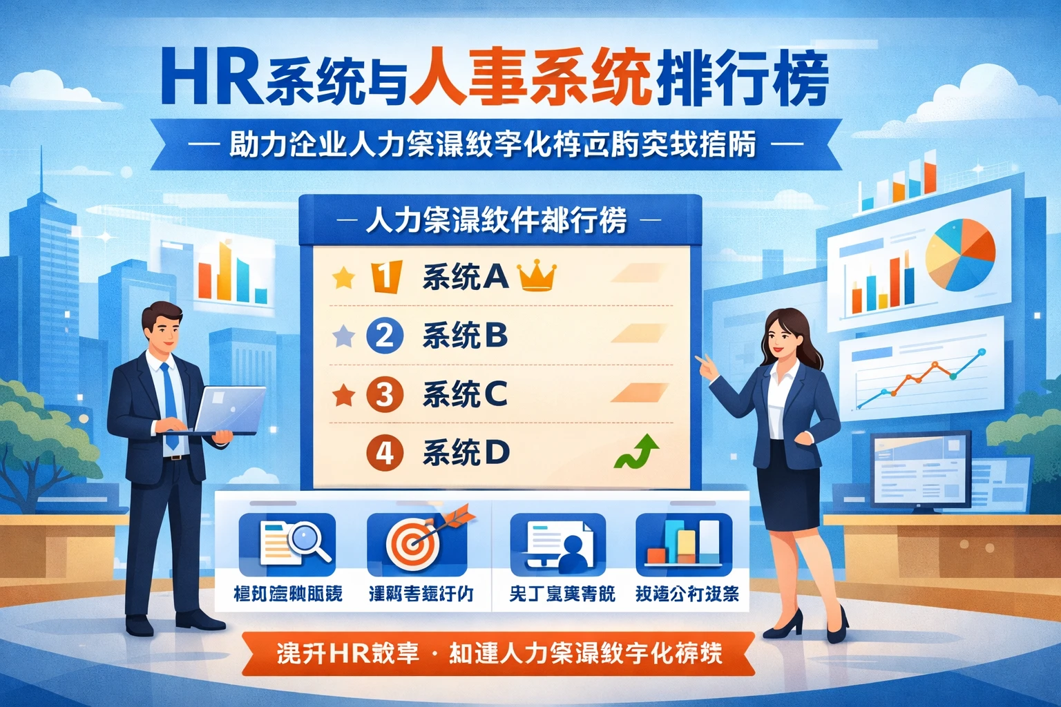 HR系统与人事系统排行榜:助力企业人力资源数字化转型的实战指南