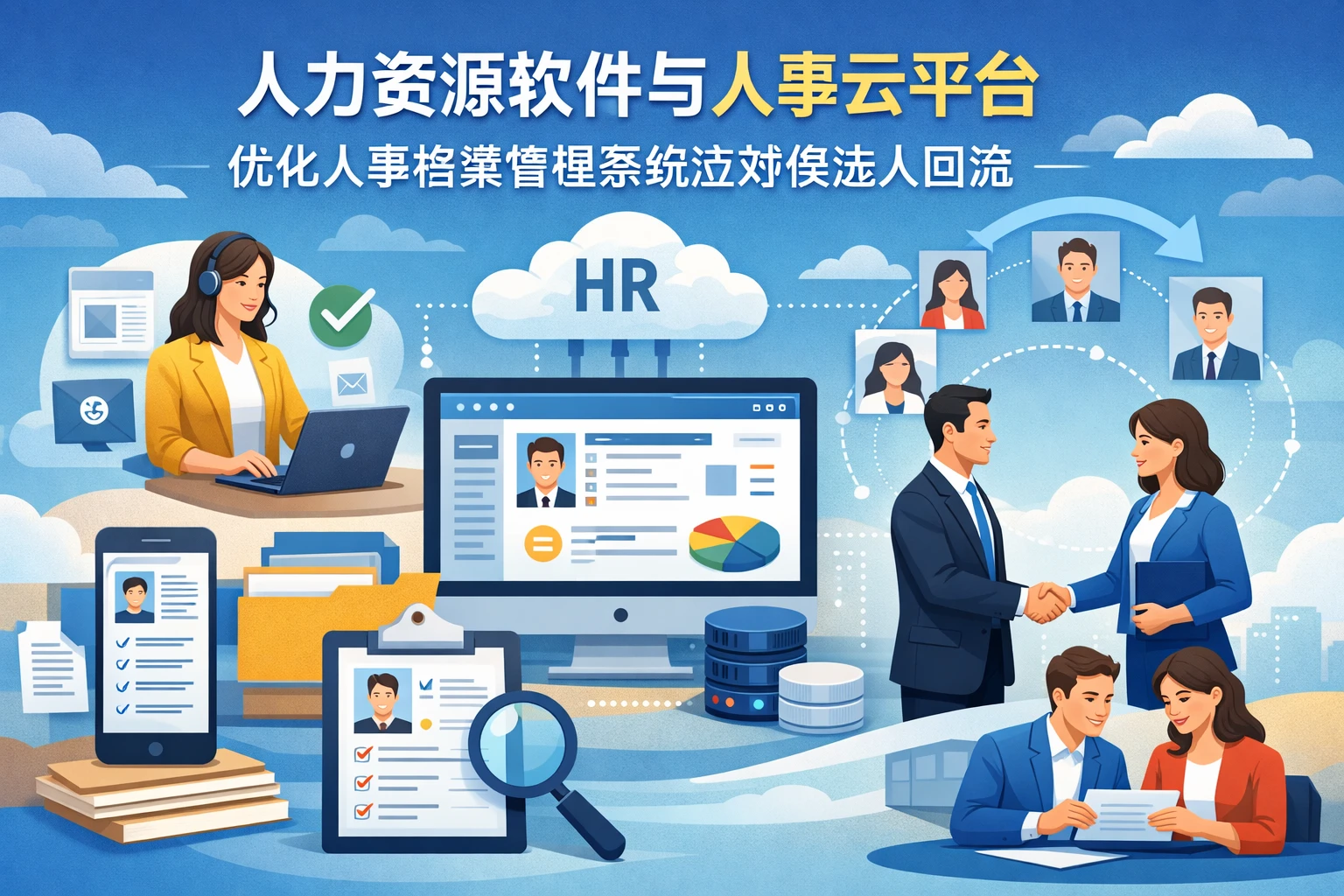 人力资源软件与人事云平台：优化人事档案管理系统应对候选人回流