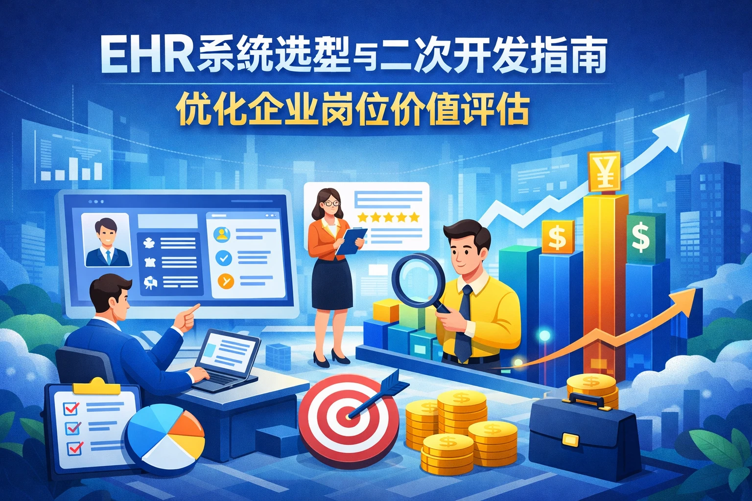 EHR系统选型与二次开发指南：优化企业岗位价值评估