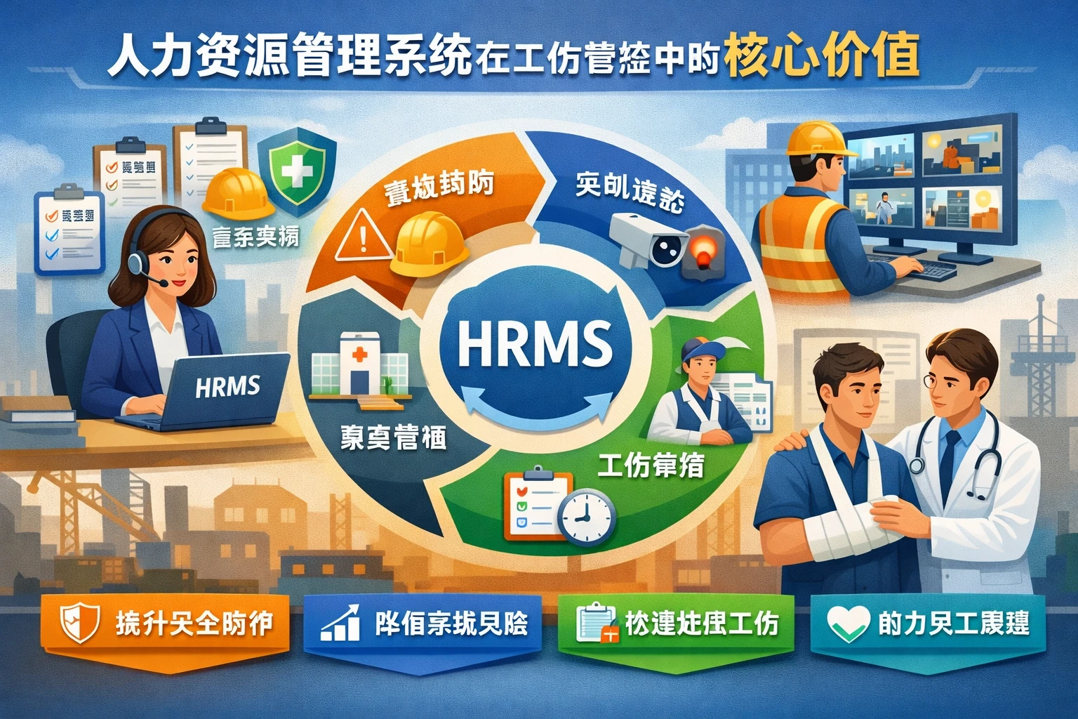 人力资源管理系统在工伤管控中的核心价值