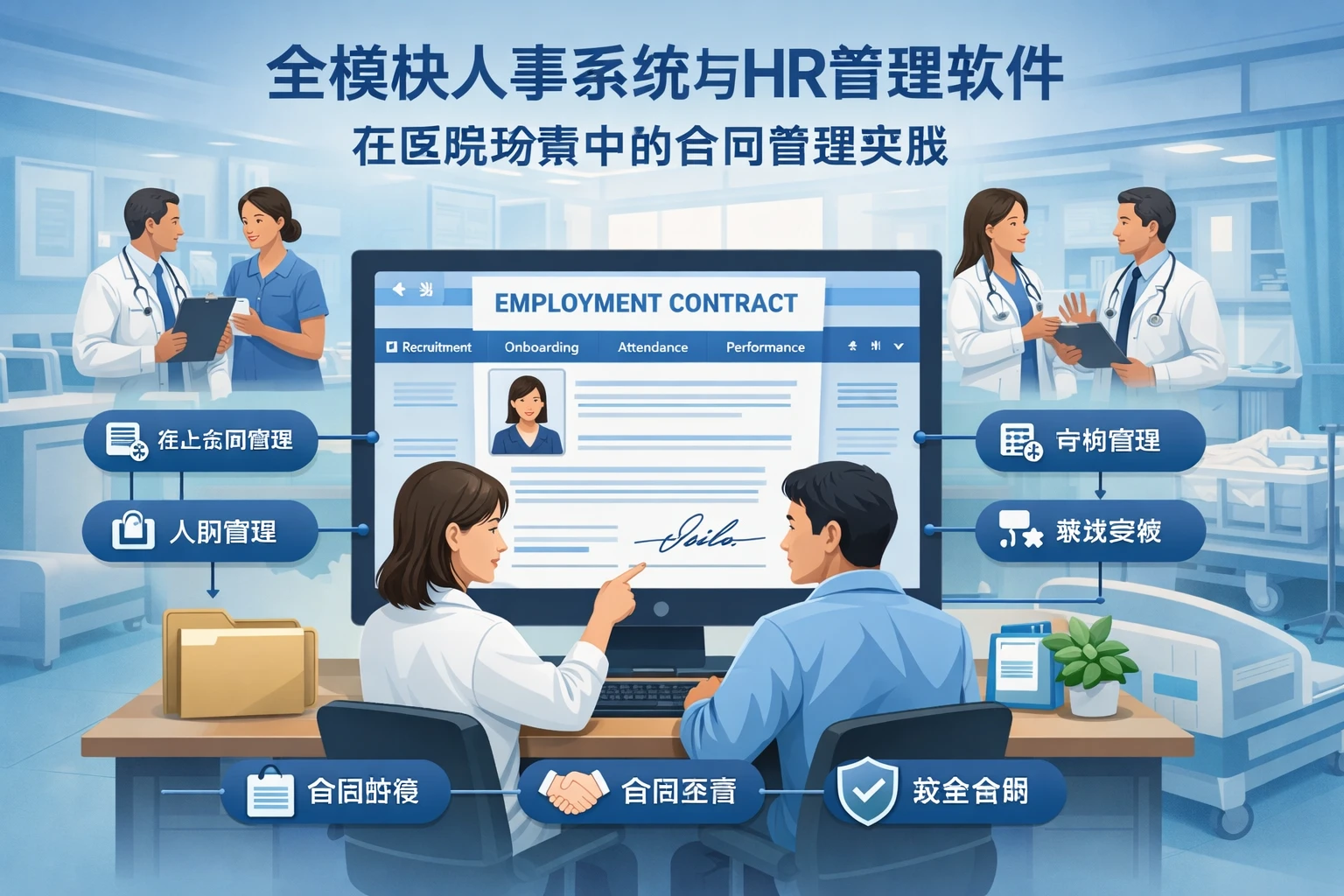 全模块人事系统与HR管理软件在医院场景中的合同管理实践