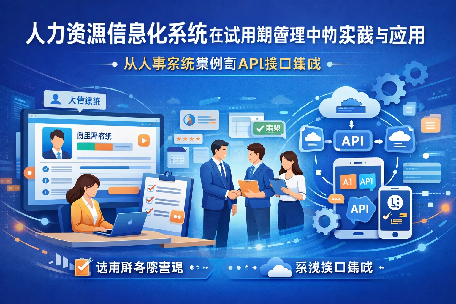 人力资源信息化系统在试用期管理中的实践与应用：从人事系统案例到API接口集成