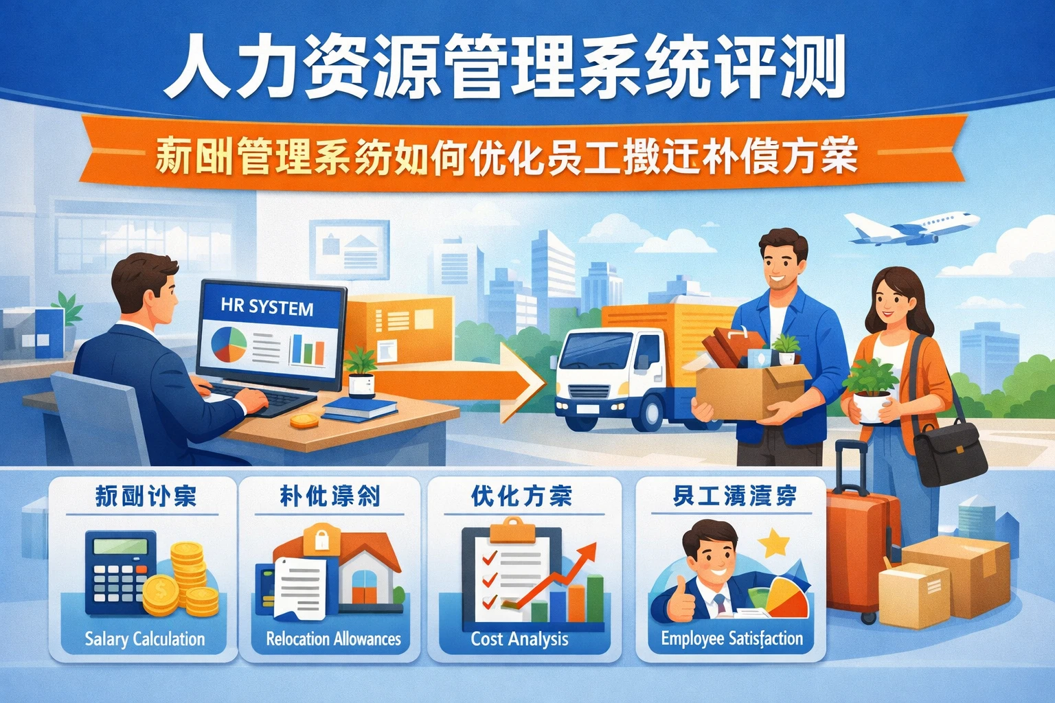 人力资源管理系统评测：薪酬管理系统如何优化员工搬迁补偿方案