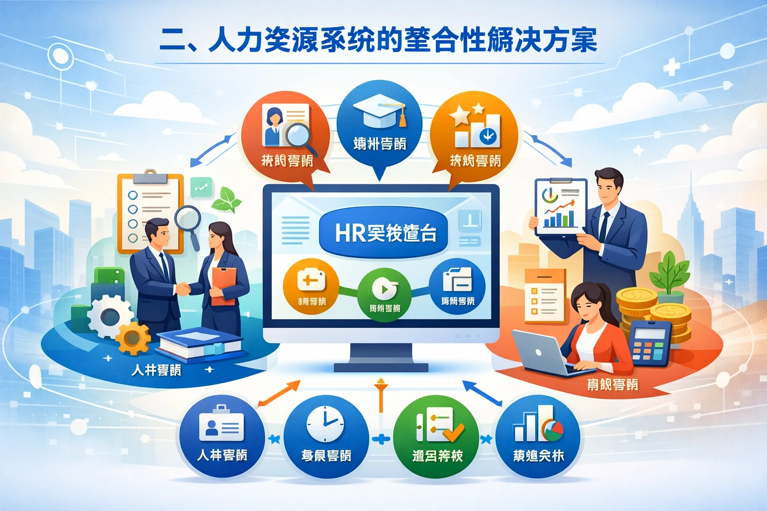 二、人力资源系统的整合性解决方案