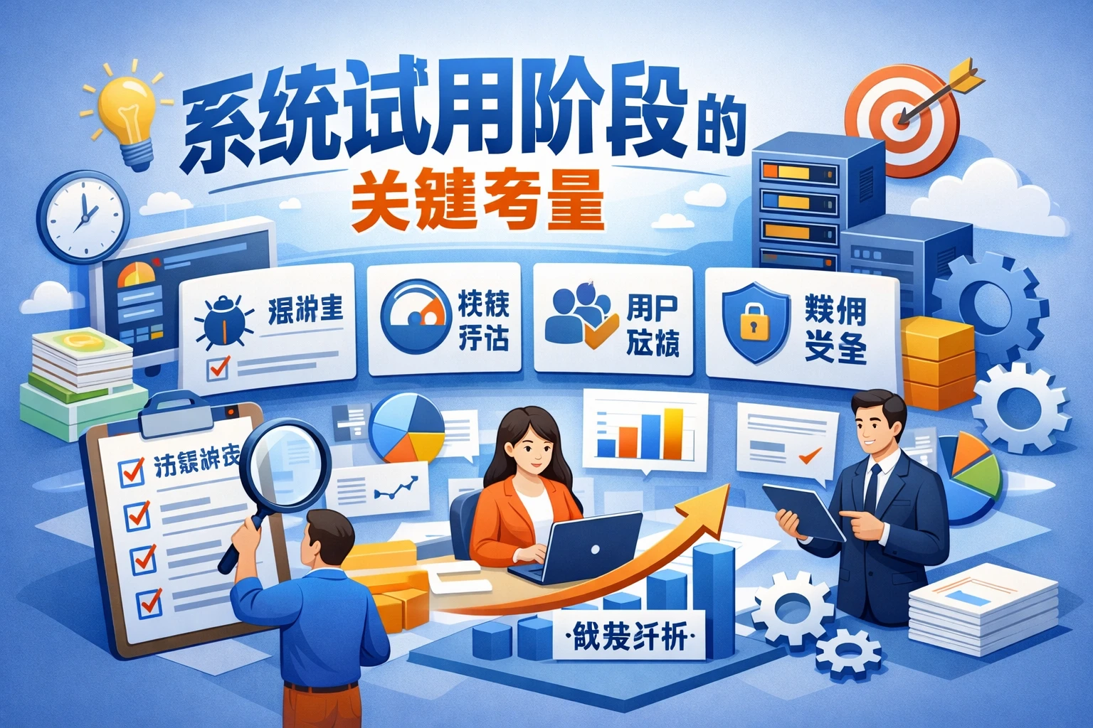 系统试用阶段的关键考量