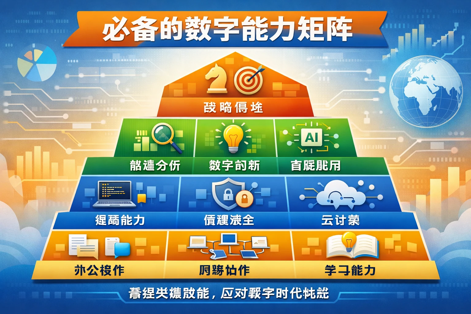 必备的数字能力矩阵