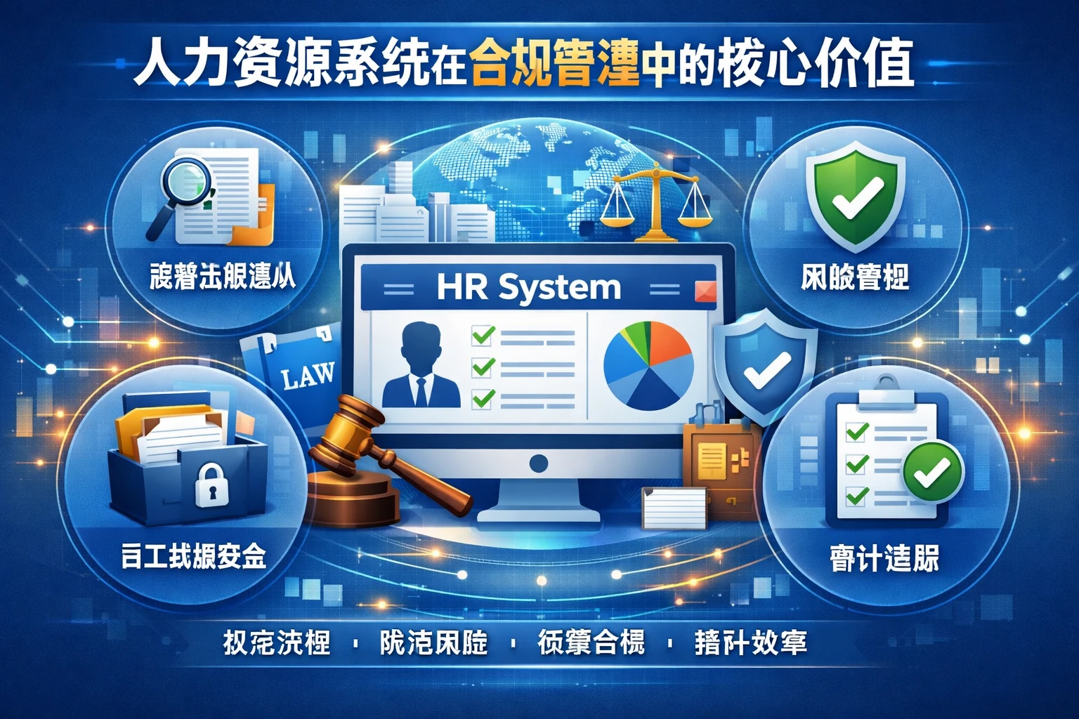 人力资源系统在合规管理中的核心价值