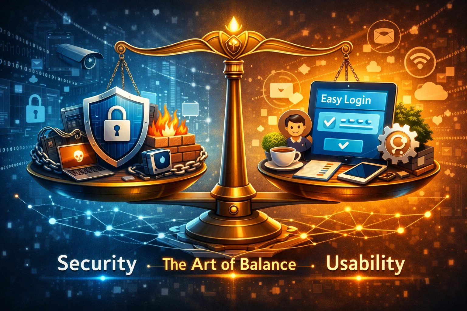 系统安全性与易用性的平衡艺术
