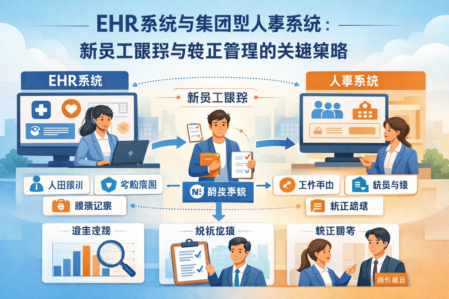 EHR系统与集团型人事系统：新员工跟踪与转正管理的关键策略