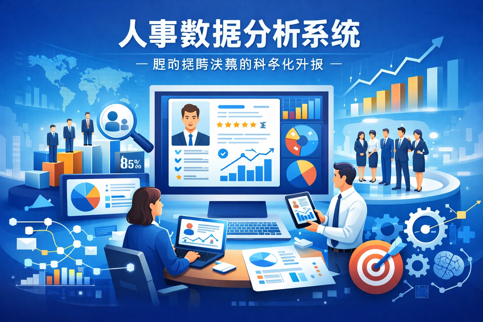 人事数据分析系统：驱动招聘决策的科学化升级